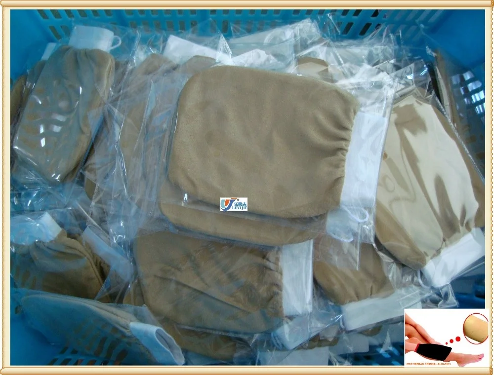 Personalized Glove Manufacture Bath Sponge Exfoliating Magic Peeling Glove Hammam Bath Scrubbing Scrub Mitt Gloves Custom Logo