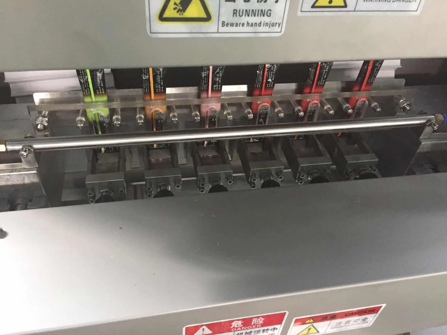 Full auto small tea bag pillow bag packing machine with 10 head weigher