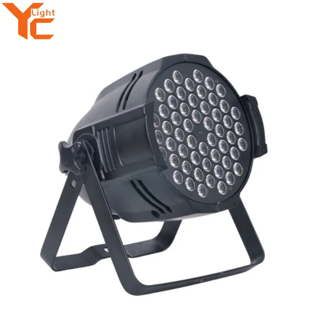 Good quality high lumen output dmx 54x3w rgbw led par 64 light for stage use