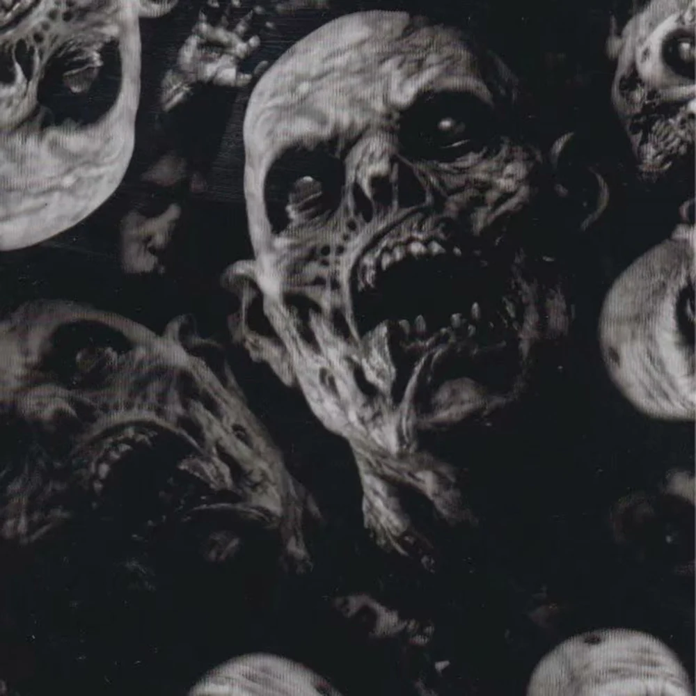 50cm width Koue Skull Pattern Water Transfer Film Activator MA1481W Liquid Print Film PVA Hydrographics Film for AQUAPRINT