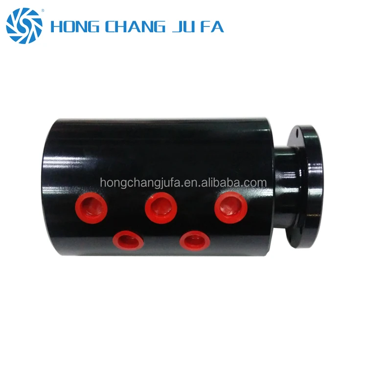 Multi couplers excavator rotary unions hydraulic rotary coupling swivel flange connection