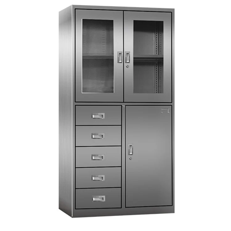 
stainless steel medical cabinet in clean room hospital 