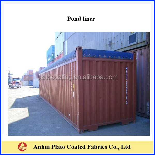 waterproof 1000D polyester Fabric PVC vinyl coated concrete pump truck tarp
