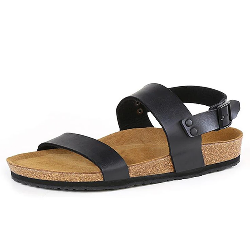 Пользовательский бренд PU пробка сандалии тапочки пробка подошва оптовая продажа