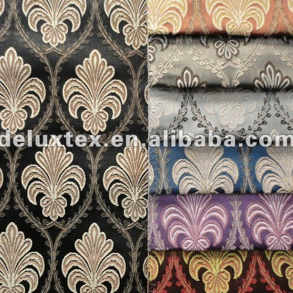 Luxury classical design 100% polyester home furnishing fabrics