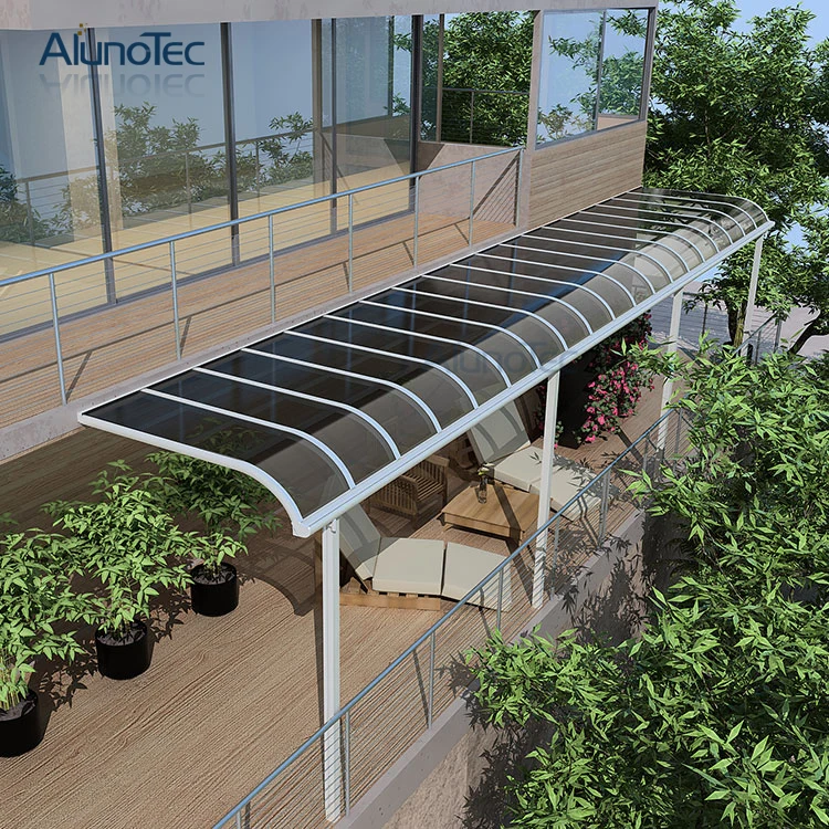 
Outdoor Canopy Waterproof Sunshade R Shape Balcony Cover Awning 