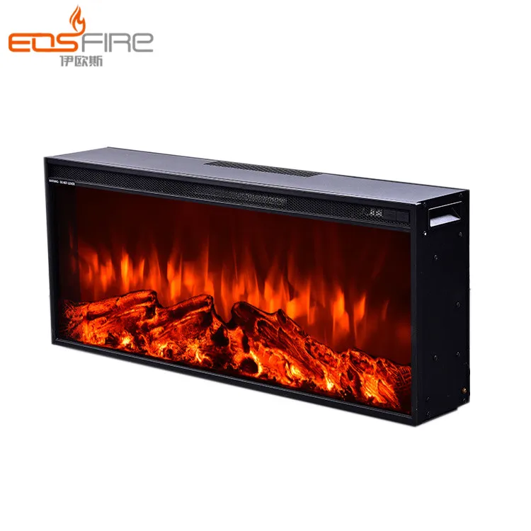 New design custom realistic electric fireplace insert  installation companies