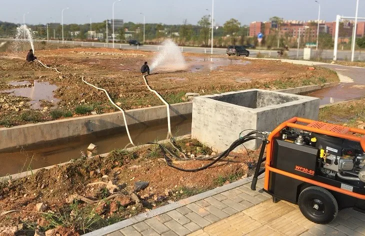 4 Inch Sand Vacuum Pump Hydraulic Submersible Pump Hydraulically Driven Water Pump