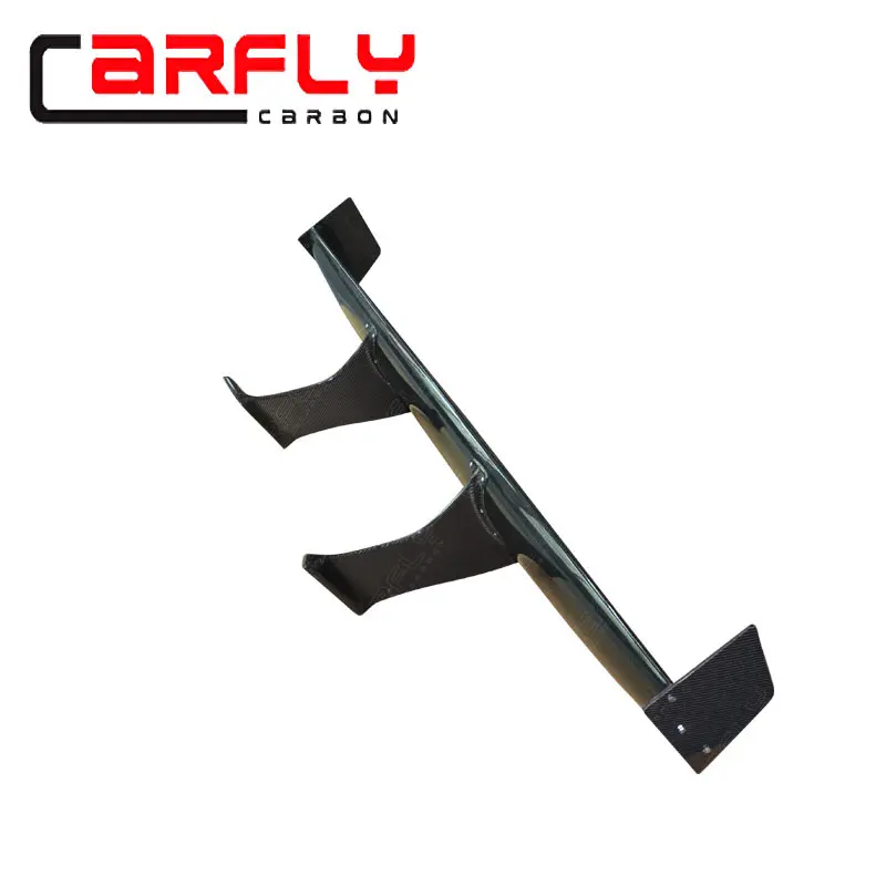 High Performance Big Universal Spoiler Carbon Fiber primed Rear Wing for Car Tuning