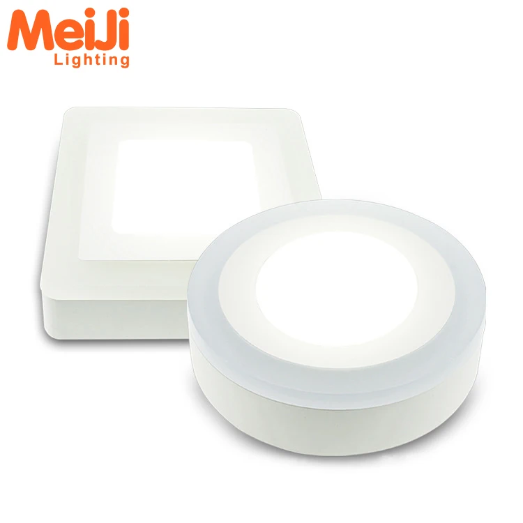 ceiling decorative lighting energy saving double color led panel light dimmable