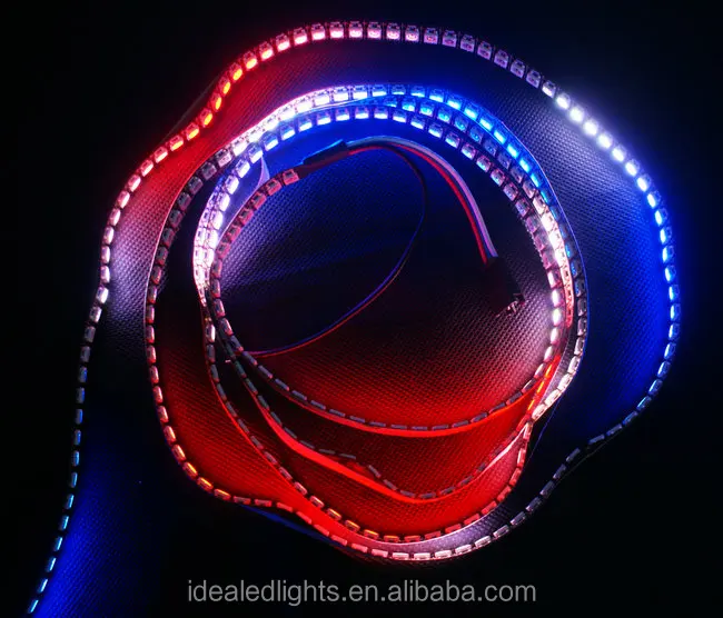 
Addressable waterproof 5V WS2812 144leds per meter LED flexible strip light 