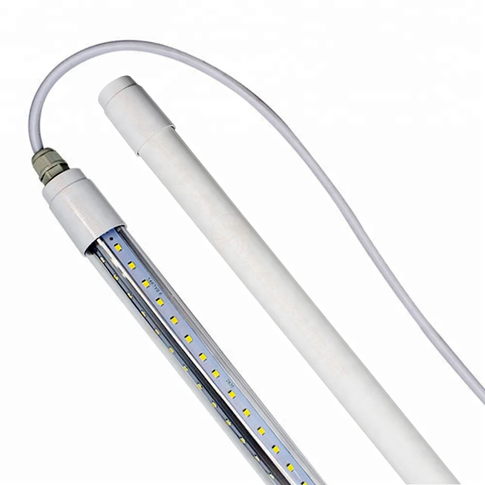 IN-T8W IP68 постоянным током Морозильник Холодильник аквариум парниковых аквариум бассейн Водонепроницаемый 8 Вт 14 Вт, 18 Вт, 24 Вт, 36 Вт T8 светодиодный люминесцентный торпедный прицел