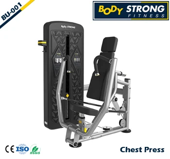 Chest press Hip Adduction Low Row commercial strength gym fitness equipment BU Series