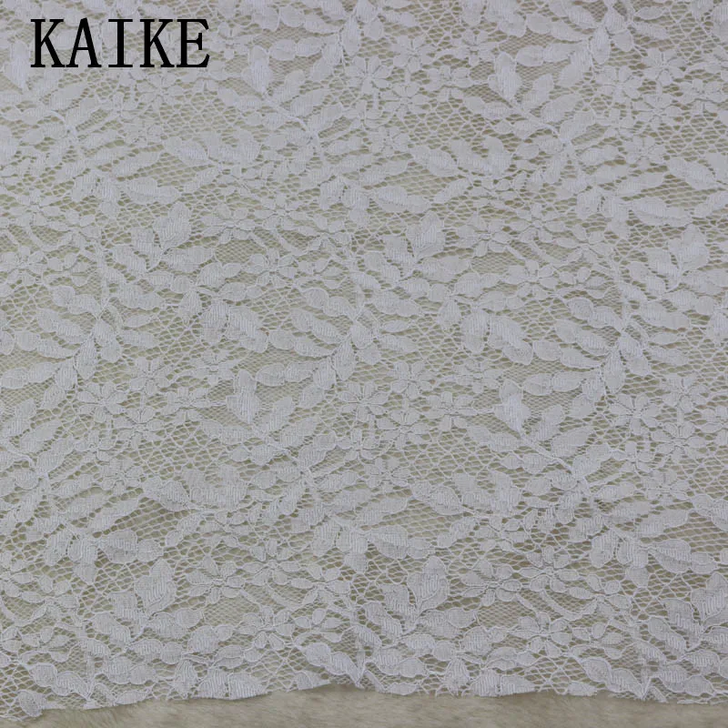 Custom cheap african tulle white lace fabric
