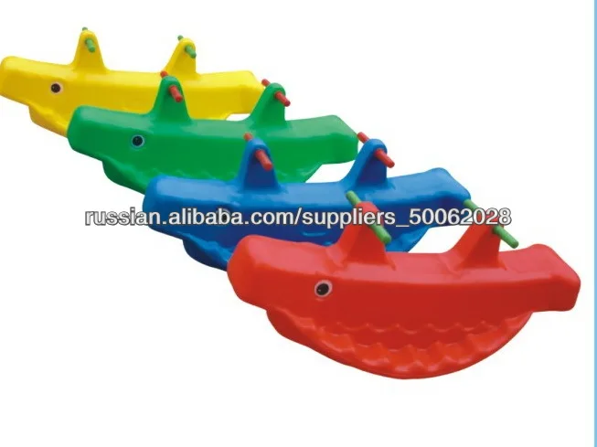 Дети пластиковые качели животное качели