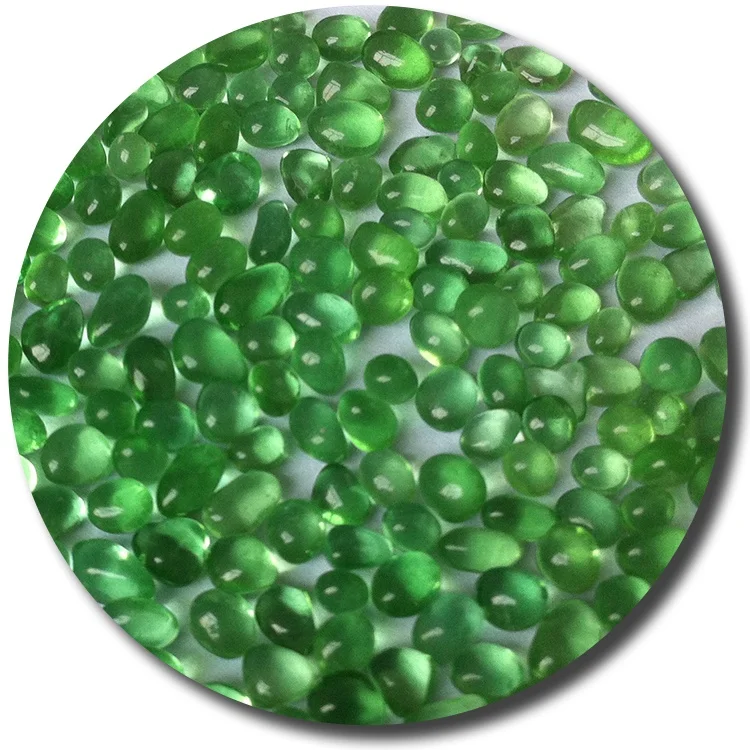  Цветные Стекла Неправильной шарик для декоративной