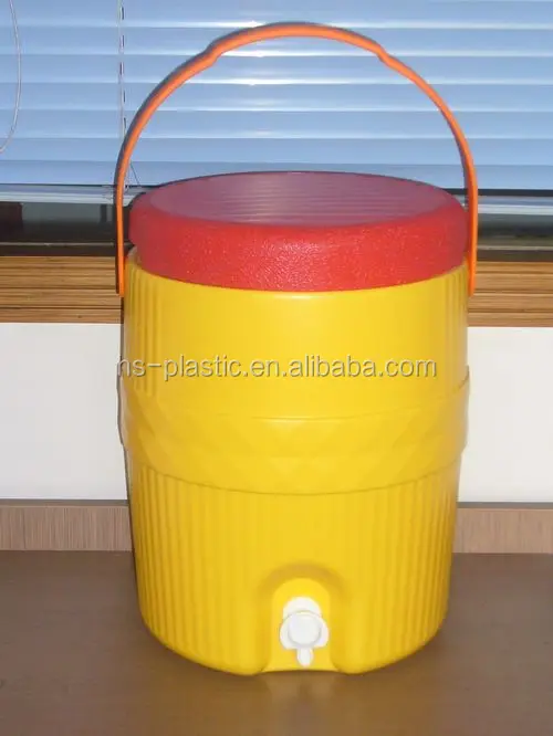 Пластиковый охлаждающий ящик для вина на открытом воздухе с кувшином/напитком/ведром воды бак (2