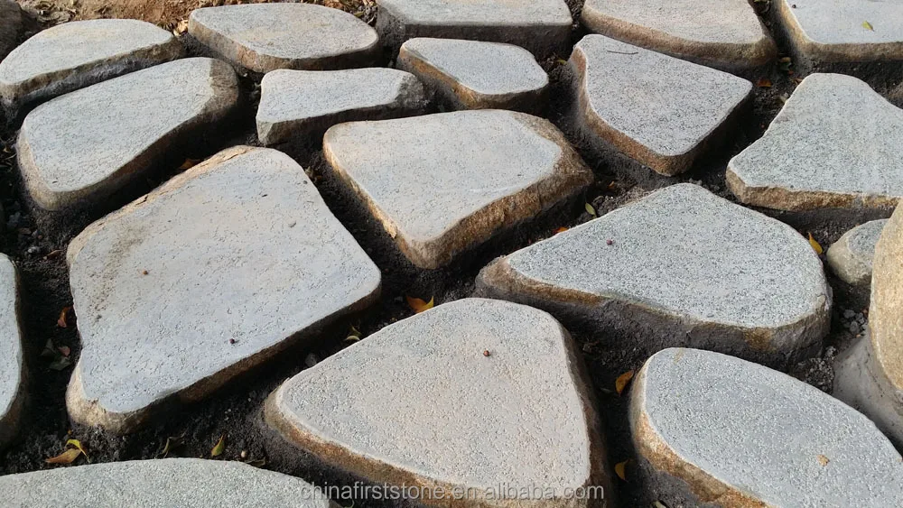 Опт Черные базальтовые садовые шаговые камни