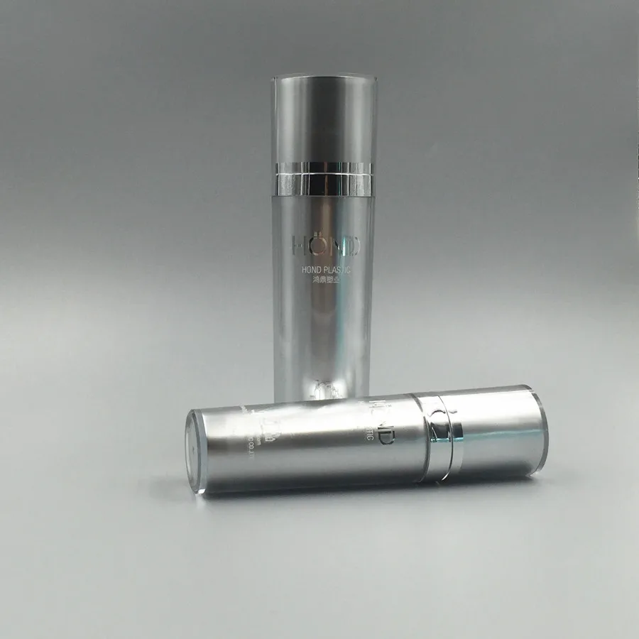 taperated v shape acrylic jar and bottle cosmetic set