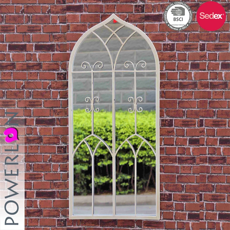 Antique living room bedroom garden home decorative Wall mirror Gothic arch mirrors decor wall