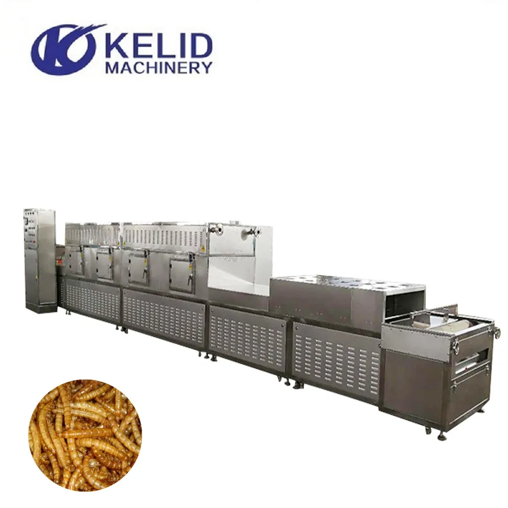 50KW Tenebrio Molitor Drying Machine Insect Dryer