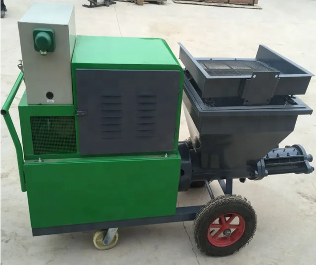 Cement Wet Sand Spraying Machine Cement Mortar Mixing Pumping Screeding Grouting Spraying