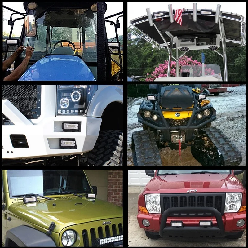 New Arrival 5 Inch 84W Offroad 4x4 4WD Boats ATV SUV Truck Automotive Auto LED