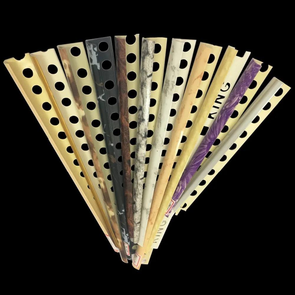 Factory direct marble color PVC ceramic edge tile trim profile