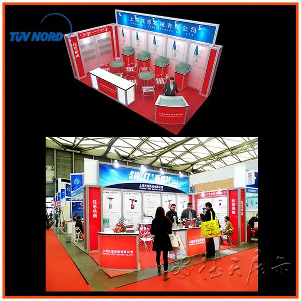 
 модные высокое качество низкая цена алюминиевой портативных стенда киоск дизайн  