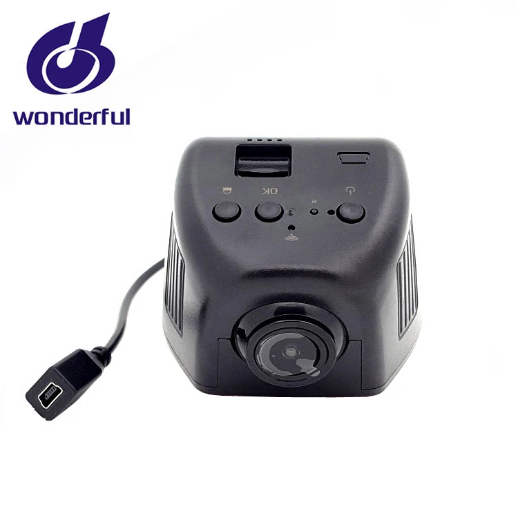 Универсальная Скрытая Автомобильная камера 1080P с Wi-Fi, Автомобильный видеорегистратор, мобильный, удобный в эксплуатации