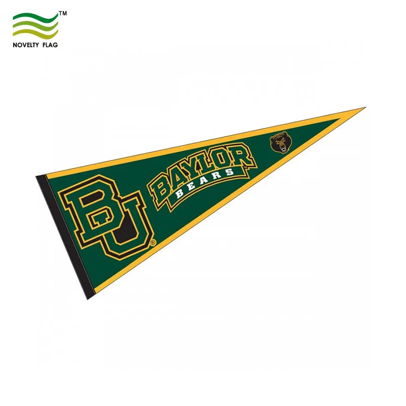 Custom Hanging Banner Felt Pennant Triangle Flags Custom pennant