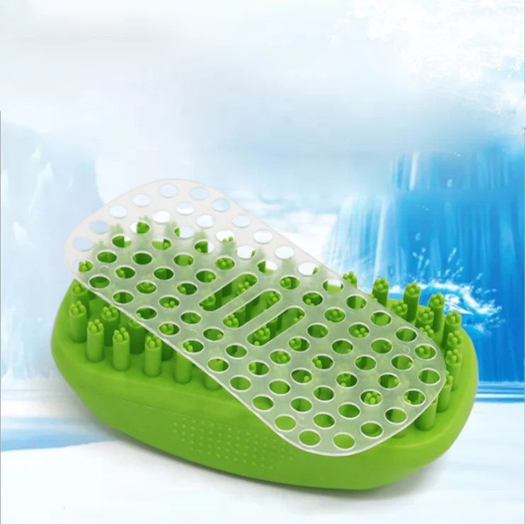 Great Pet Grooming Tool Massage Bath Shampoo Hair Wash Brush Comb For Dogs And Cats