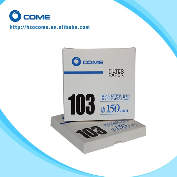 Ocome 125mm grade 1 qualitative laboratory filter paper