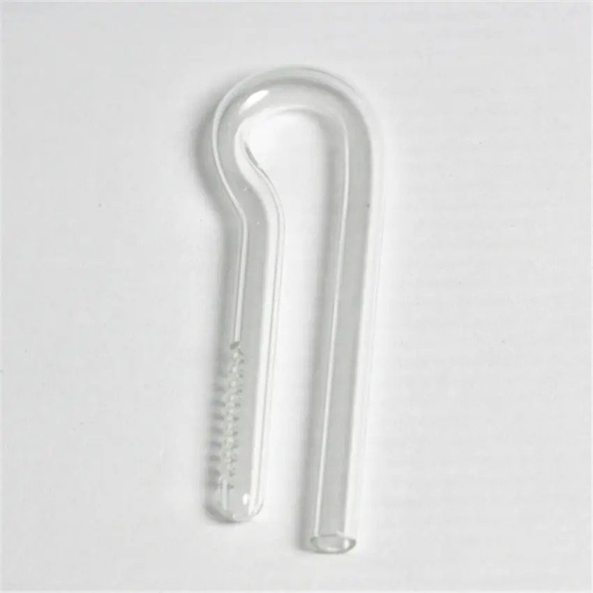 TP-14 Aquarium 10mm Mini Spin Glass Pipes for Aquarium Plant Tank water filtration system