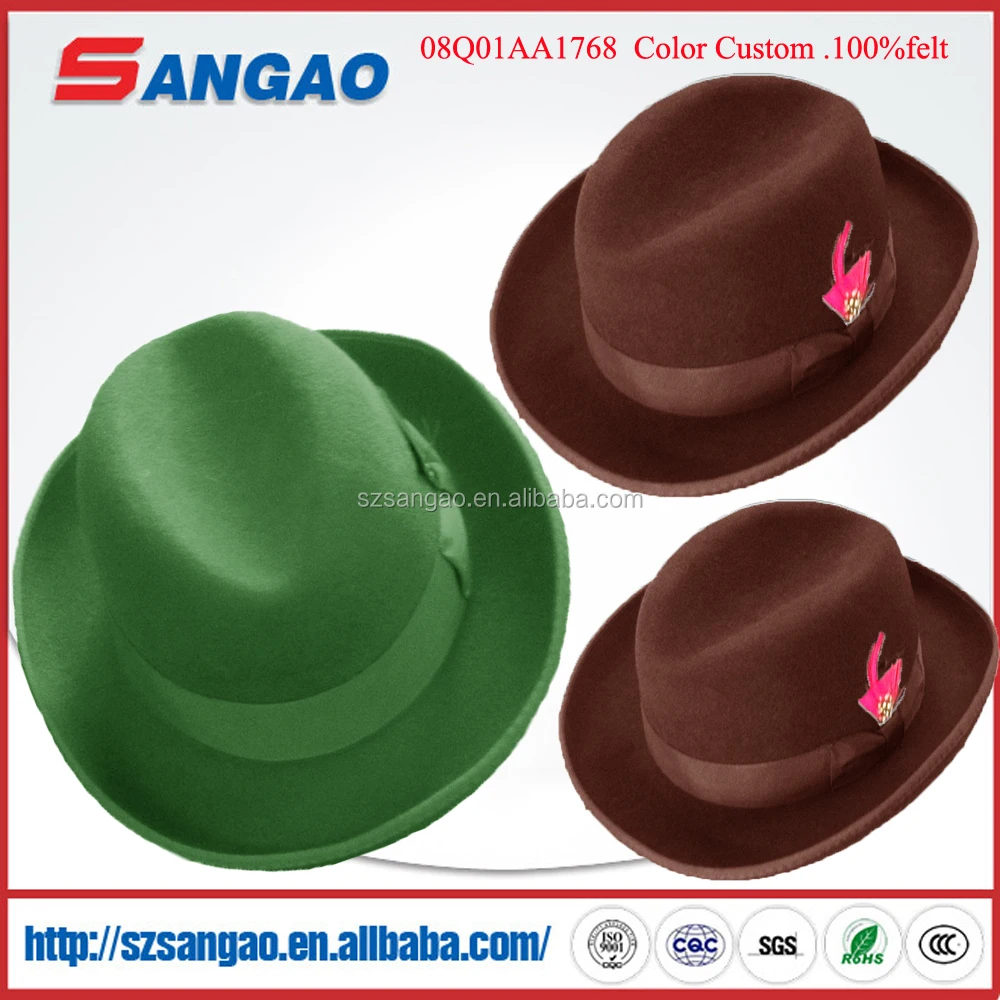 making high quality fashion bobble hat felt for fashion new kid for party