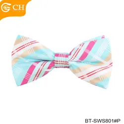 Красочные мужские галстуки-бабочки на заказ, галстуки-бабочки из 100% полиэстера для вечеринки для мальчиков