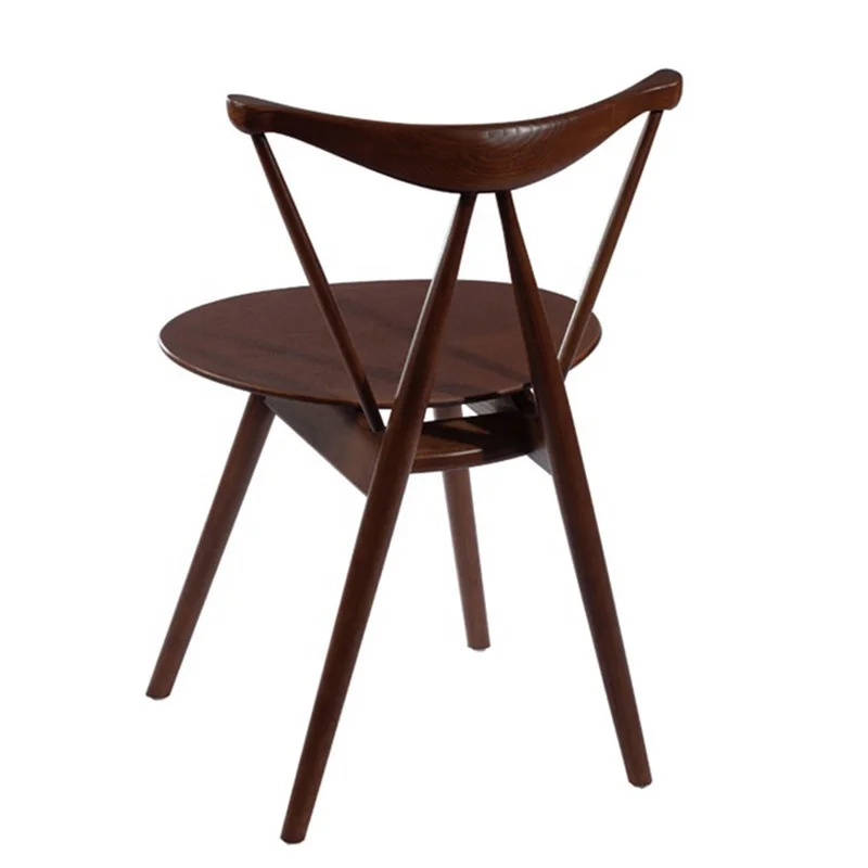Morezhome modern side dining chair wooden chair for restaurant