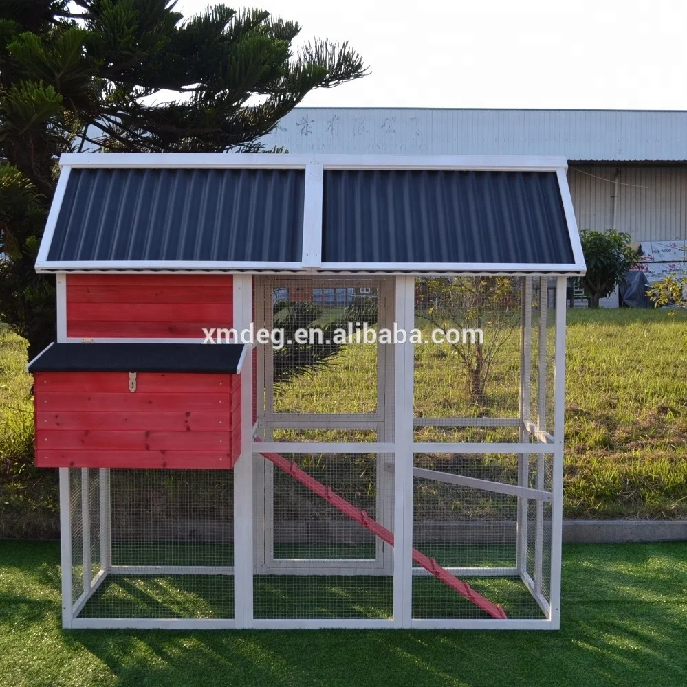 Wooden Pet House Rabbit Hutch Chicken Coop With Deeper No Leak Trays wood chicken poultry house for 8 hens house
