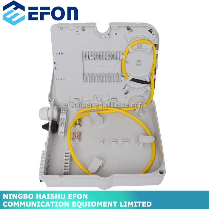 Белый Черный Gpon FTTH ONU 2 Порт Терминал Коробки с Кабельным Вводом