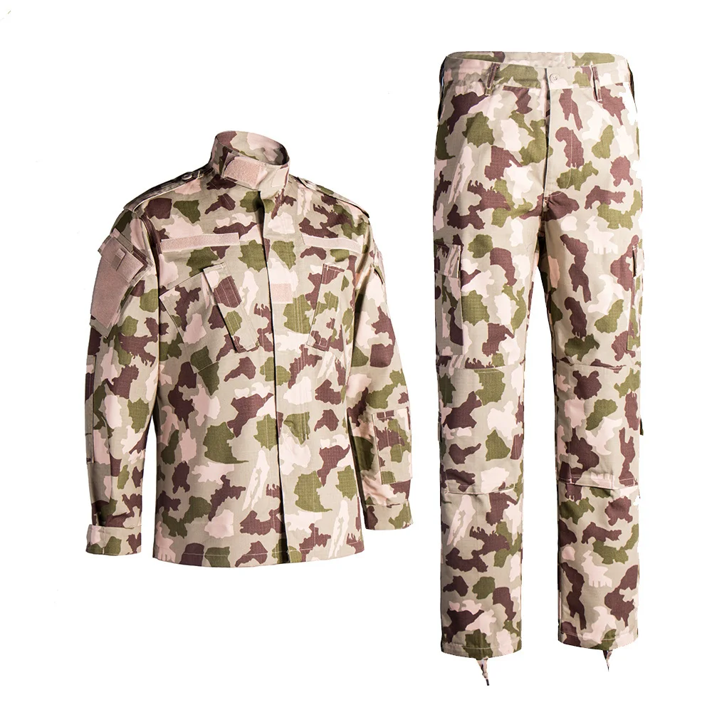 Africa Desert Camouflage Wholesale bdu Military Uniform
