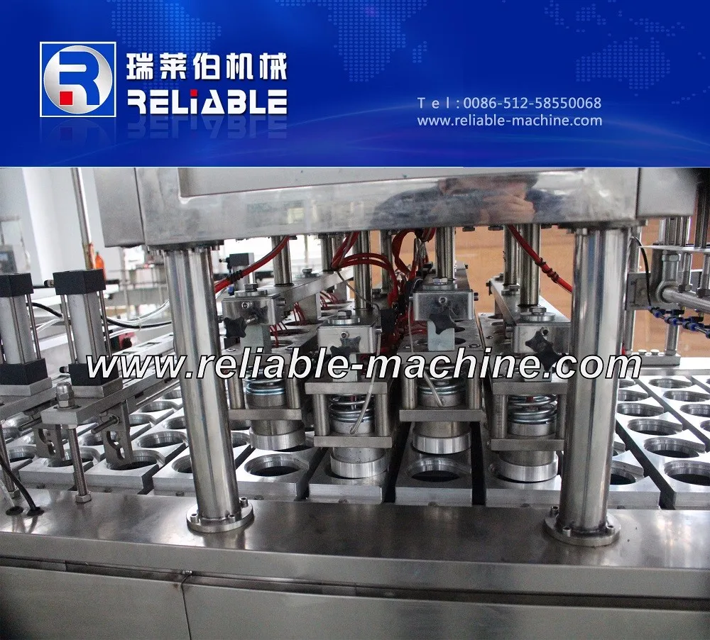 Высокая Скорость Кубок Стиральная Розлива, Укупорочные Машины