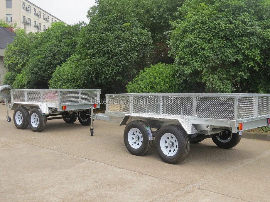 lightweight aluminum hydraulic dump trailer