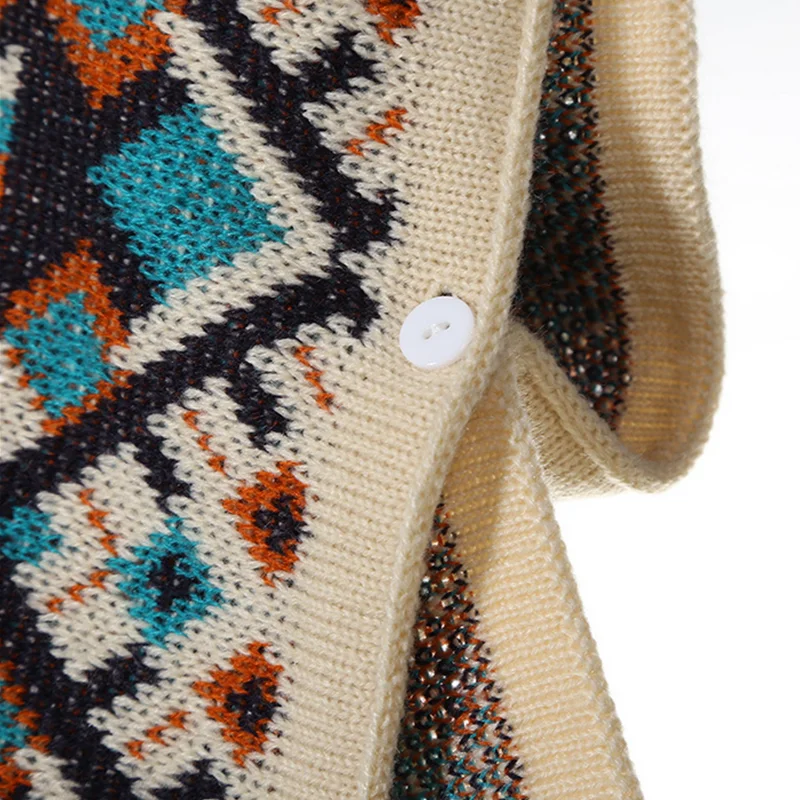 Оптовая продажа, вязаное зимнее пончо для женщин