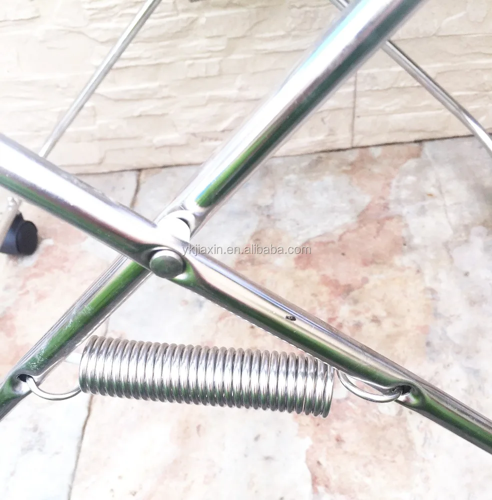 Foldable stainless Steel High Quality 3-tiers Laundry chothes/Towel Drying Rack (For Indoor or Occasional Outdoor Use)