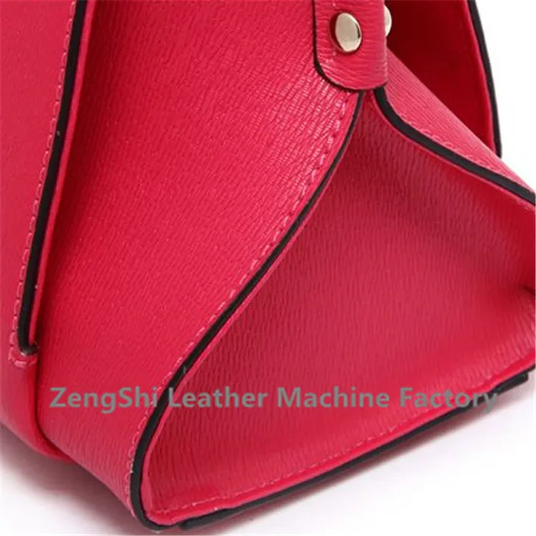 leather briefcase and pouch(wallet) making machine