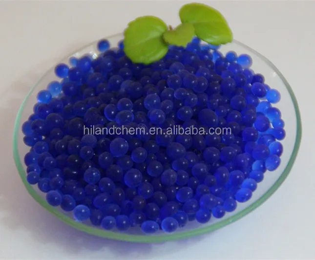 White silica gel for desiccants/dessecantes