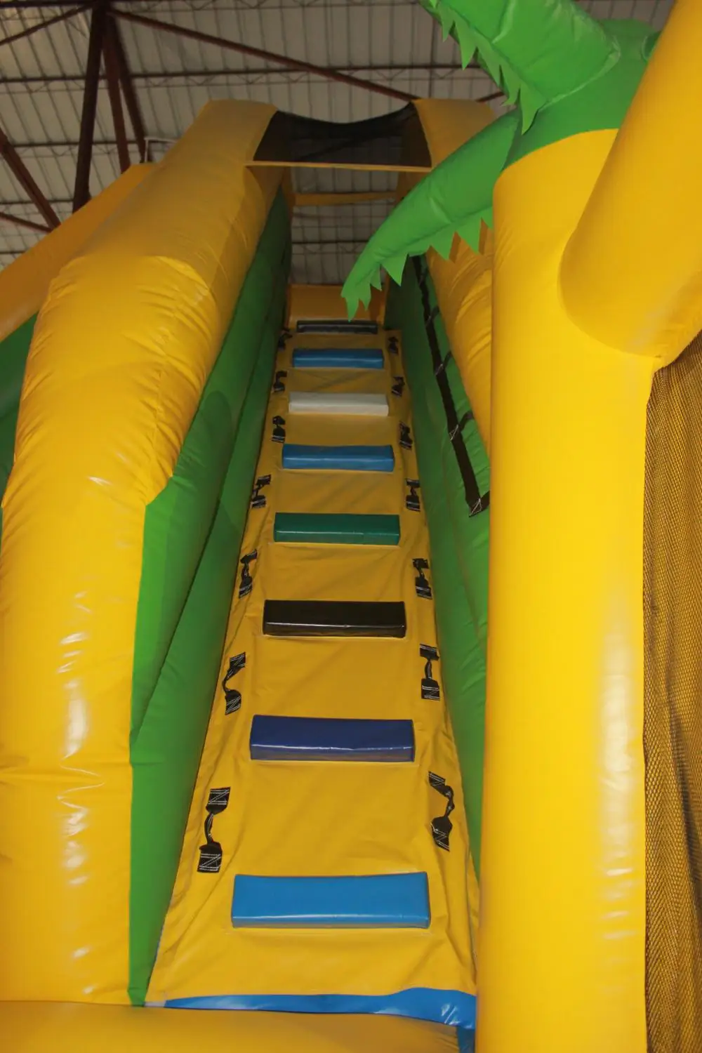 Muitiplay sports games equipments inflatable cliff jump for sale kids jump climb dart and play basketball