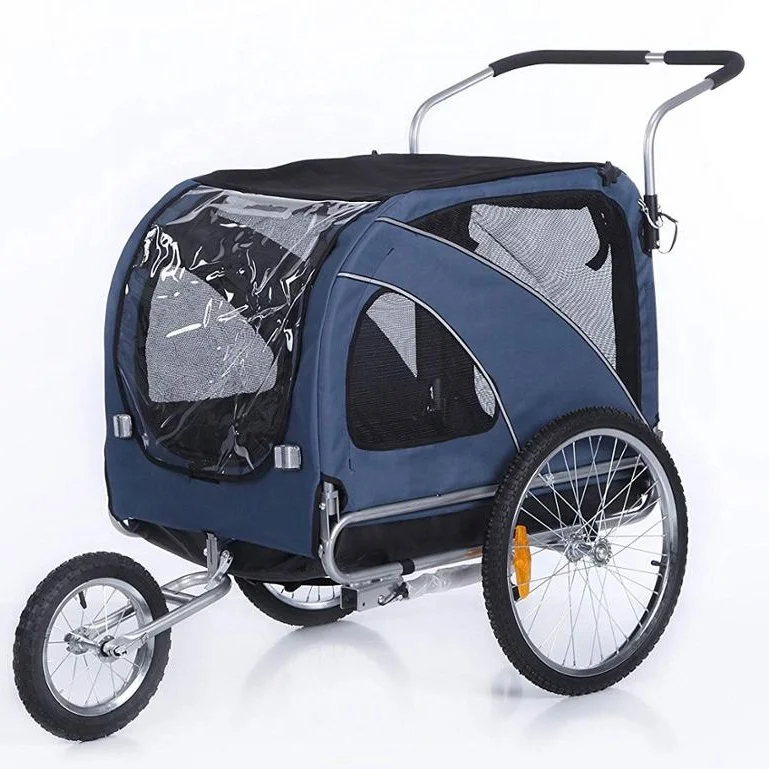 
Dog Stroller for Large Pet Jogger Stroller for 2 Dogs Breathable Animal Stroller with 4 Wheel and Storage Space Pet 