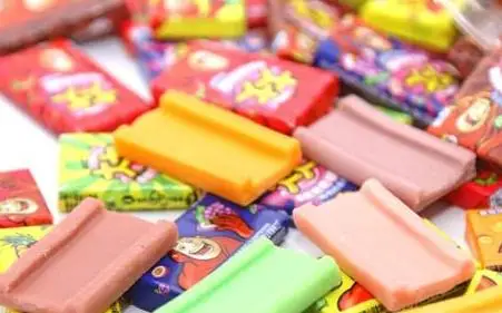 7cm Long Real Big Tattoo Bubble Gum Complete Production Line