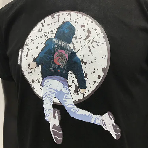 
High quality craftsmanship Tiger shirt boy walk on moon printing mens t shirt small quantity short delivery time factory 